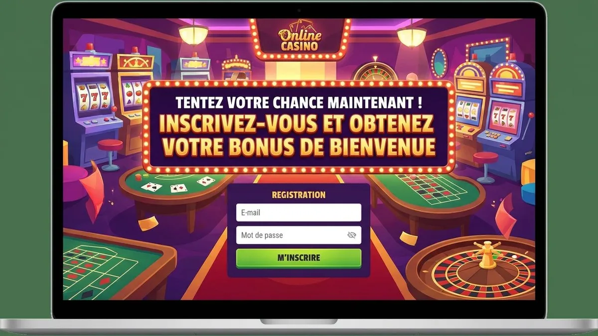 Inscription avec bonus